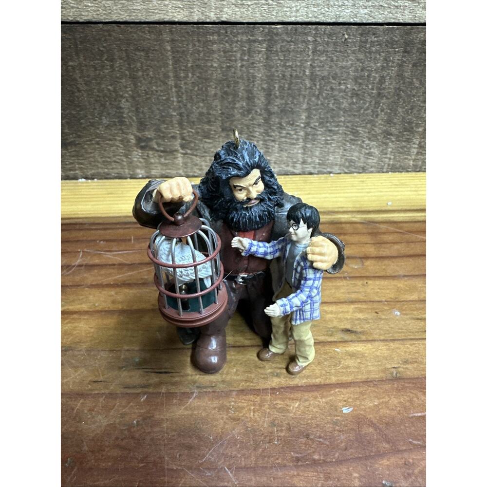 Hallmark Ornament Happy Birthday Harry Potter Hagrid Hedwig Owl